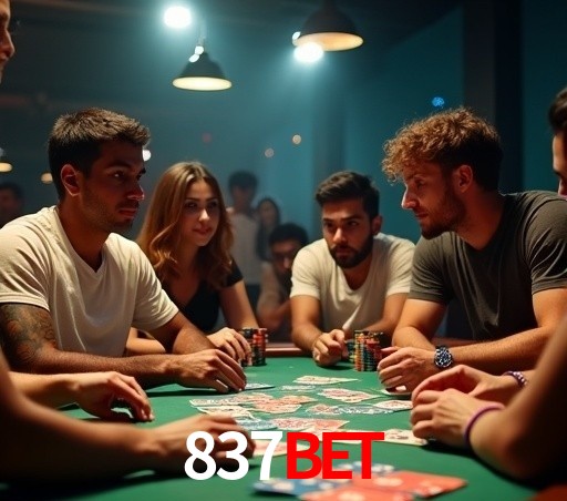 Interface moderna da plataforma 837bet